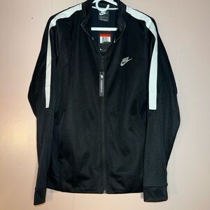 Nike Men's Large Black and White Track Jacket New with tags.